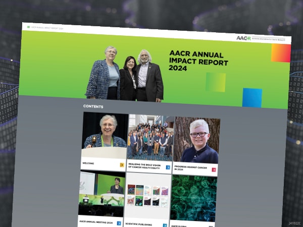 AACR Annual Impact Report 2024